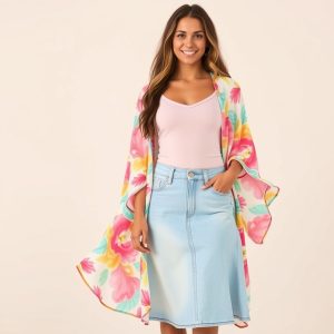 Tank Top and Long Kimono