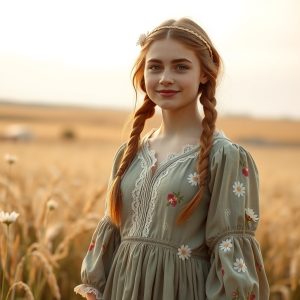 Vintage Prairie Girl Style