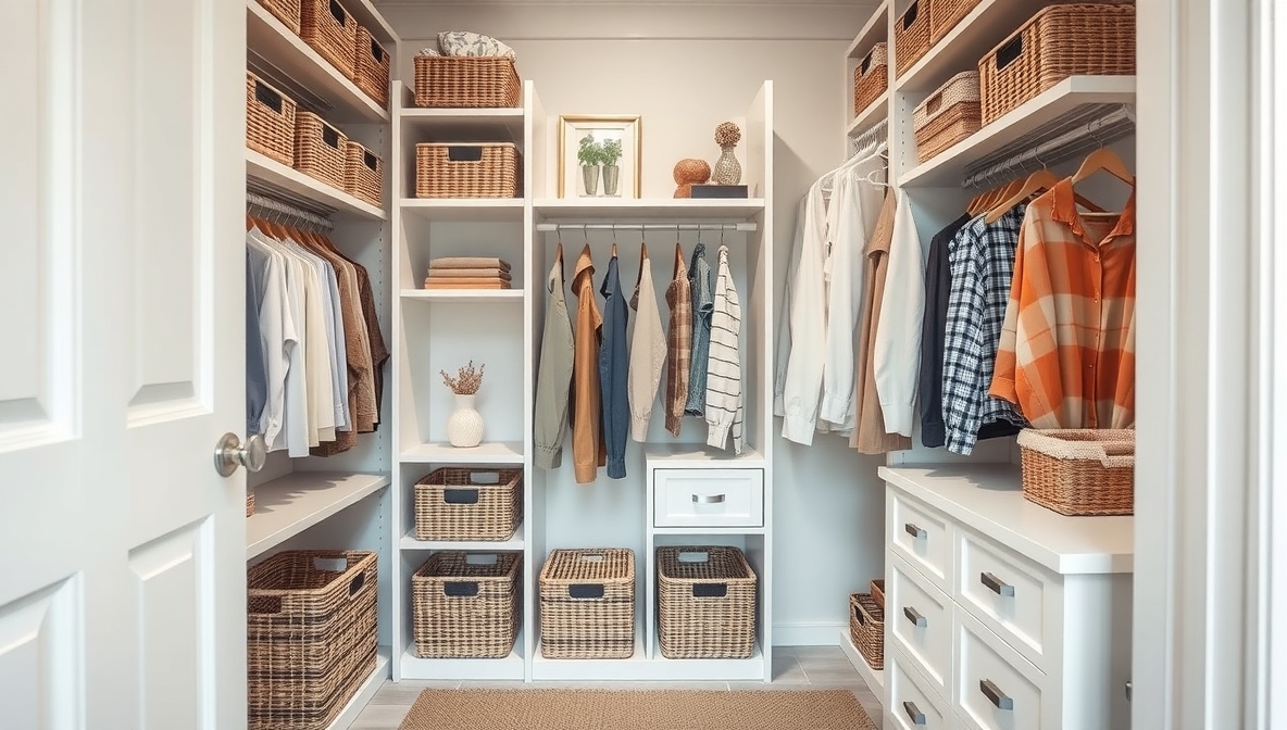 diy small closet ideas