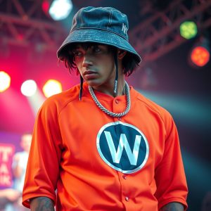 Baseball Jersey and Bucket Hat