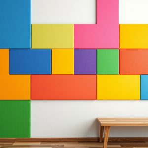 Color Block Wall