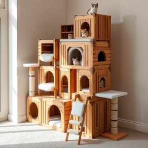 Crate Cat Castle