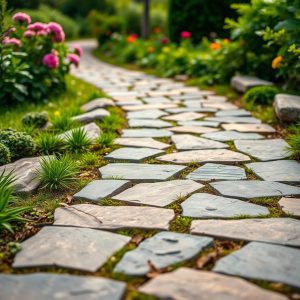 Flagstone Pathway