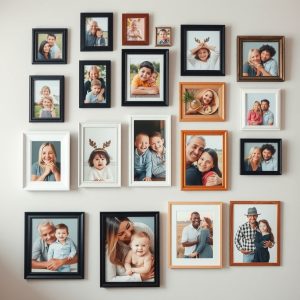 Gallery Wall with Family Photos
