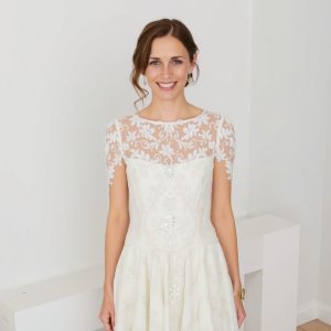 Lace Overlay Dress