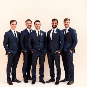 Navy Blue Suit
