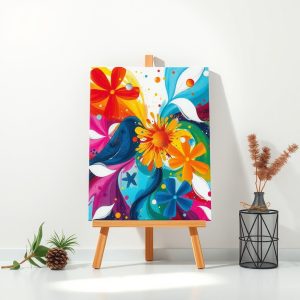Painted Canvas Art