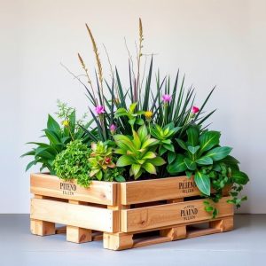 Pallet Planter Wall