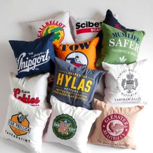 Pillow Covers from Old T-Shirts
