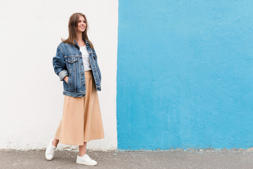 denim dress outfit ideas