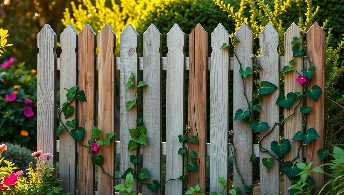 diy garden fence ideas