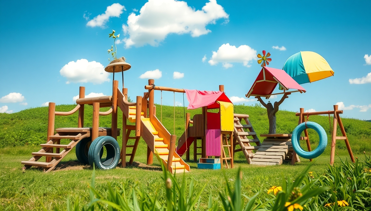 diy playground ideas