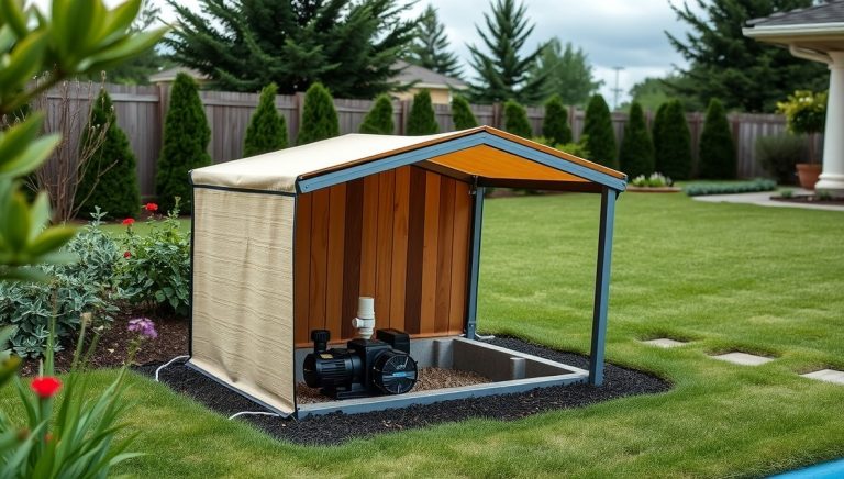 diy pool pump cover ideas