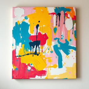 Abstract Canvas Painting