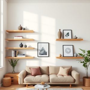 Add Floating Shelves