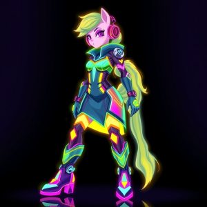 Cyber Neon Style