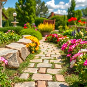 DIY Garden Pathway