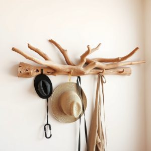 Driftwood Hat Rack