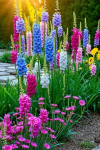Mix Tall and Short Perennials