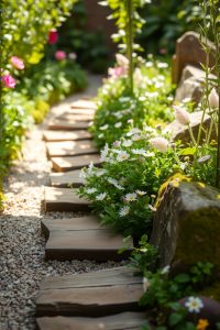 Make a Path Using Gravel or Wood Chips
