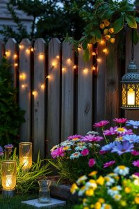 Light the Garden with Solar Lamps