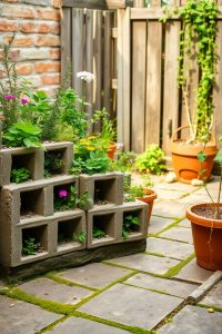 Mini Block Garden for Small Spaces