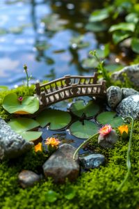 Fairy Garden with a Water Feature