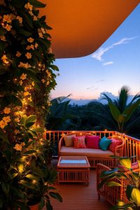 Tropical Balcony Vibes