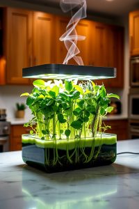 Indoor Hydroponic Herb Garden