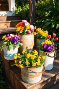 Use Old Containers as Planters