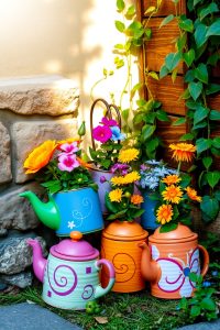 Use Recycled Containers for Planters