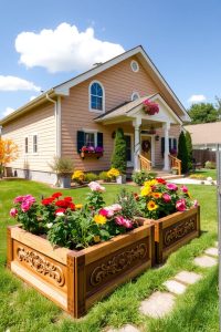 Symmetrical Planting for a Formal Feel
