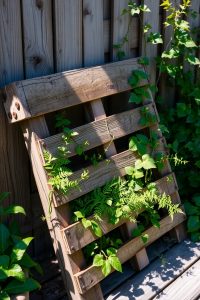 Build a Vertical Garden with Pallets