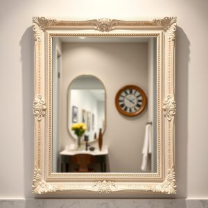Frame a Bathroom Mirror