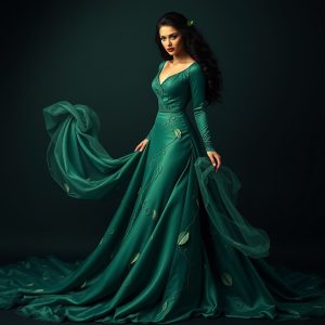 Ivy Gown with Train