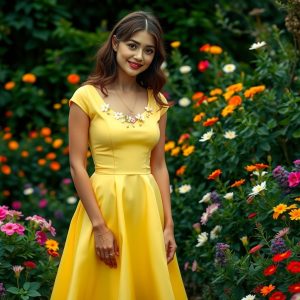 Lemon Yellow Dress