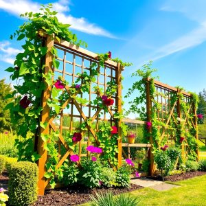 Living Fence with Trellis