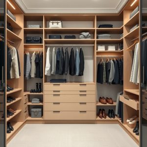 Open-Shelving Closet System