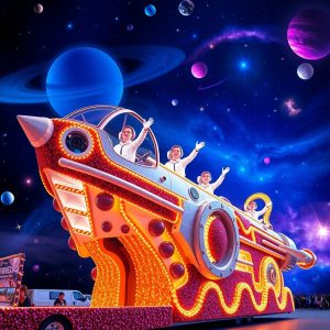 Outer Space Adventure Float