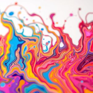 Pour Painting Technique