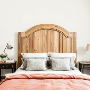 Recycled Door Headboard