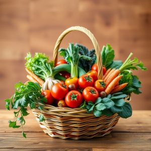 Seasonal Vegetable Basket