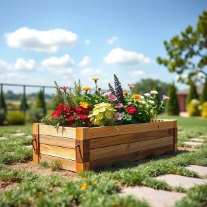 Simple Raised Garden Bed