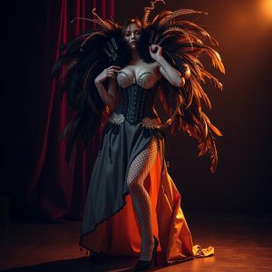 Sultry & Show-Stopping Dazzling Burlesque Outfit Ideas to Steal the Spotlight