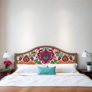 Upholstered Fabric Headboard