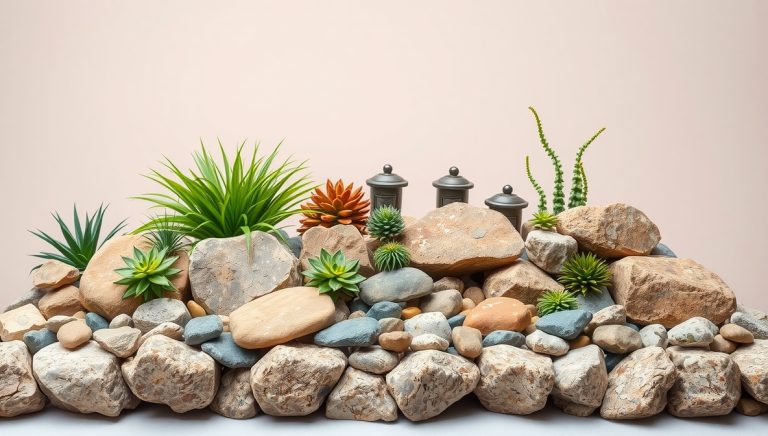 diy rock garden ideas