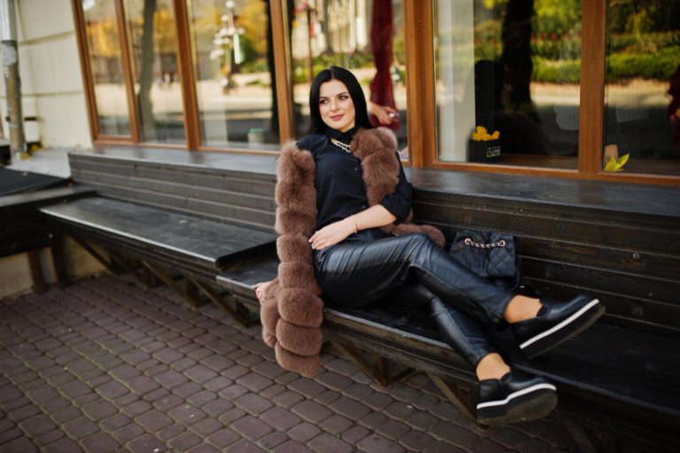 leather trouser outfit ideas