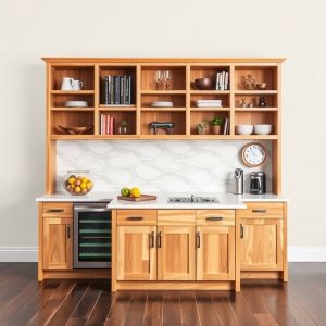Bookshelf Kitchen Island