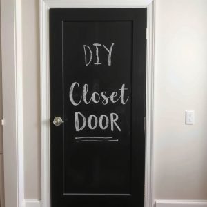 Chalkboard Doors
