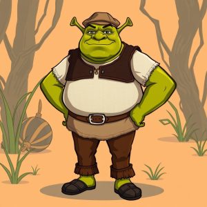 Classic Shrek Costume